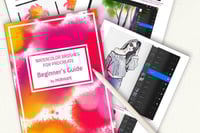 فرش بروكرييت | 50 فرشاة ألوان مائية