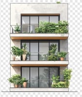 تصميم مخطط معماري – تصميم واجهة فلة تصميم ثري دي