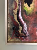 مجرة الذهب الأحمر - لوحة بفن السكب