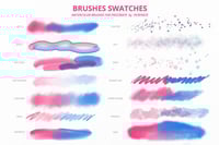 فرش بروكرييت | 50 فرشاة ألوان مائية