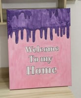 لوحة ترحيبية