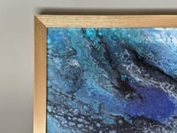 زرقاء ٢ - لوحة بفن السكب