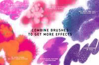 فرش بروكرييت | 50 فرشاة ألوان مائية