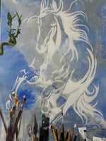 لوحة اكراليك