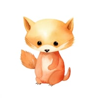 250+ لوحة مائية رائعة لحيوانات صغيرة من السفاري، ص...