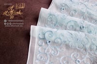 شيل بوال ياباني مطرزة جنب مفرد 2م55xسم