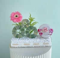 بوكس ورد طبيعي مع تشوكلت بستاني الفاخرة