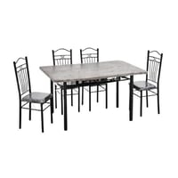 طقم طاولة طعام خشب صيني 4 كرسي CT-1-4-1