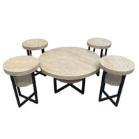 طقم طاولات 5 قطع AB383