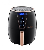 قلاية بدون زيت 4.5 لتر ديجيتال اسود ماركة كولن