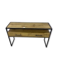 مدخل خشبي بني