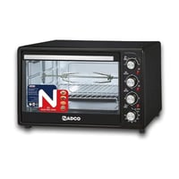 فرن كهربائي مع شواية نادكو سعة 66 لتر اسود NC-66EO...