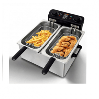 كولن مقلاة عميقة 6 لتر سلة مزدوجة 2800 واط