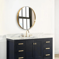 مرايا جدارية بيضاوي 2.5 سم قطر 30 سم