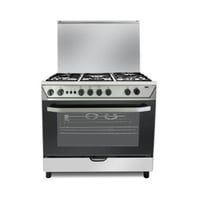 فرن هام 5 عيون غاز 60*90 استيل أمان كامل موديل HM9...