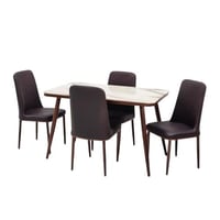 طاولة طعام 4 كرسي 1901-4 coffee