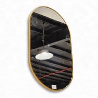 مرايا اطار ذهبي 100*60 سم