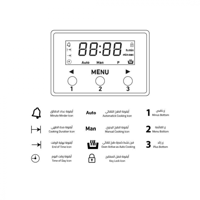 جنرال سوبريم , فرن كهرباء مدمج (بلت ان) ,90سم 120...