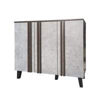 دولاب احذية ماليزي SC-070-100 GREY BROWN