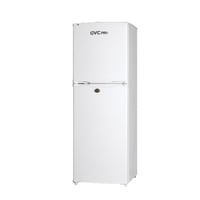 ثلاجة بابين ابيض جي في سي برو 252 لتر GVDS-400