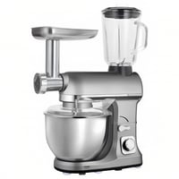 عجانة 1000 واط 5 لتر 6 سرعات متعددة الوظائف رمادي...