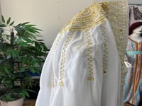 طرحة نشل لون سكري كبيره