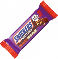 سنكرز - هاي بروتين بار نكهة الفول السوداني والبراو...