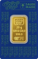 سبيكة 20 جرام عيار 24