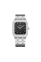 ساعة من كاتيرا رجالية من الاستيل ارقام عربية متعدد...