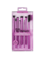 ريل تكنيكس - مجموعة فرش مكياج العين الاساسية ، 8 ف...