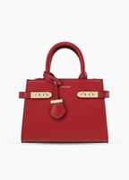 شنطة يد وكتف جلد نسائي من ستيفانو