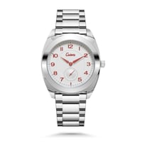 ساعة رجالية ستيل من كاتيرا بارقام ملونة