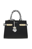 شنطة يد وكتف جلد نسائي من ستيفانو