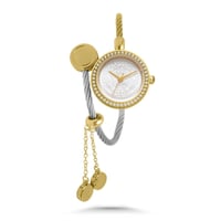 ساعة كاتيرا النسائية المصنوعة من الفولاذ الملتوي