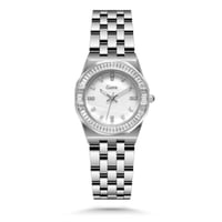 ساعة كاتيرا النسائية المصنوعة من الفولاذ المقاوم ل...