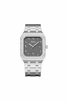 ساعة من كاتيرا رجالية من الاستيل ارقام عربية متعدد...