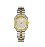 ساعة كاتيرا نسائية بنقش عربي، علبة من الفولاز