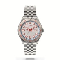 ساعة من كاتيرا رجالية بسير ستيل