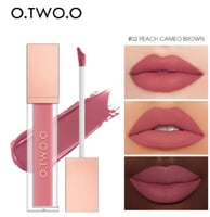 أحمر شفاه سائل مطفي من او تو او - peach cameo brow...
