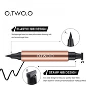 قلم تحديد عيون سائل مقاوم للماء مزدوج النهاية من ا...