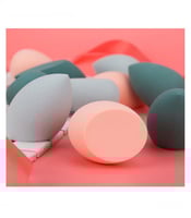 طقم اسفنجة مكياج من او تو او ازرق فاتح 4 قطع