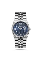 ساعة من كاتيرا رجالية بسير ستيل متعددة الألوان