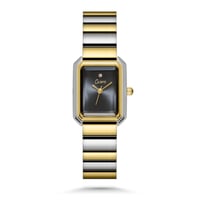 ساعة كاتيرا النسائية العصرية بلمسة عصرية، علبة من...