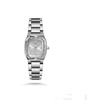 ساعة كاتيرا النسائية الأنيقة بهيكل من الفولاذ