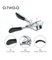 أداة تجعيد للرموش الطبيعية والمستعارة اسود من او ت...