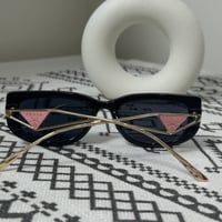 نظارة برادا أسود وذهبي (PINK)