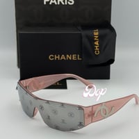 نظارة شانيل أصدار محدود وردي كامل