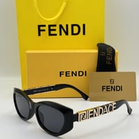 نظارة فيندي حديد بشعار F