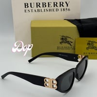 نظارة بربري أسود Eye-cat بعدسة سوداء