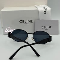 نظارة سيلين أسود كامل